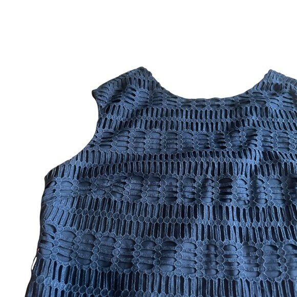 Ted Baker London Dahil Marina Mosaic Lace Tunic Dress Ombre Cocktail Size 4 - Picture 2 of 12